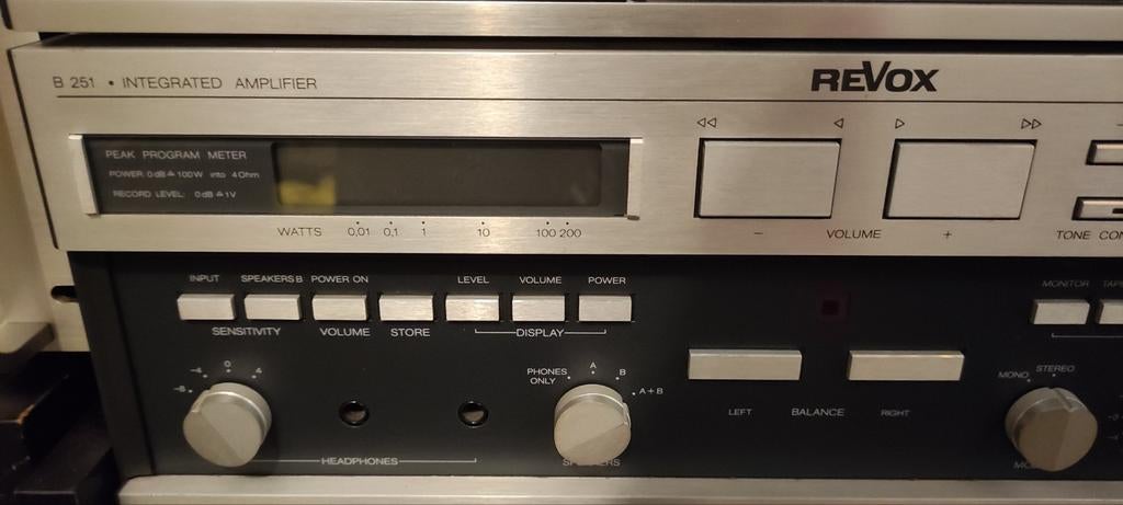 Stereo Hi-fi REVOX LENCO MARANTZ, Enlèvement, Marantz