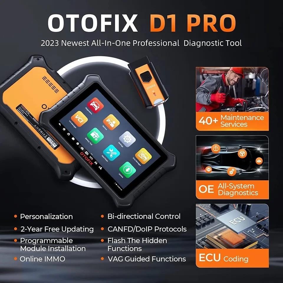 Otofix D1 PRO s universeel uitleesapparaat bluetooth OBD2, Auto diversen, Autogereedschap, Ophalen of Verzenden, Nieuw
