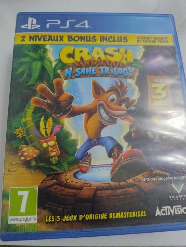 Crash Bandicoot N. Sane Trilogy, Games en Spelcomputers, Games | Sony PlayStation 4, Ophalen, Avontuur en Actie, Vanaf 12 jaar