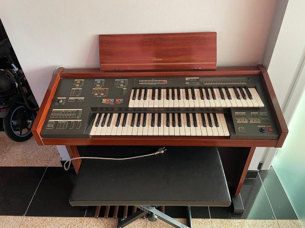 Orgel - Electone, Musique & Instruments, Enlèvement, Utilisé, 2 claviers, Orgue