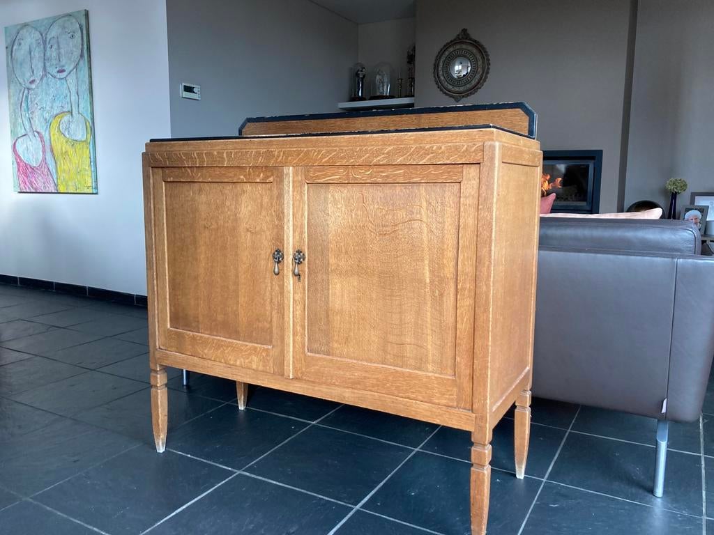 Oude schoolkast, Ophalen, 100 tot 150 cm, Vintage, 25 tot 50 cm