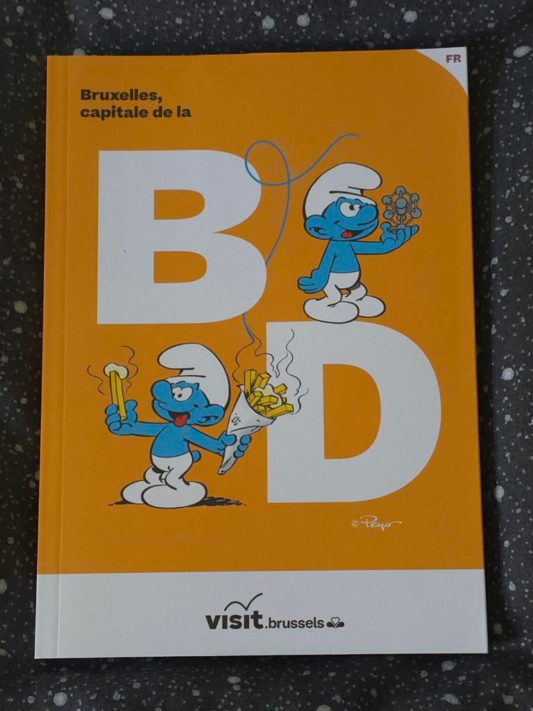 Livre Schtroumpf Bruxelles Capitale de la BD, Collections, Schtroumpfs, Envoi, Neuf, Différents Schtroumpfs, Bande dessinée