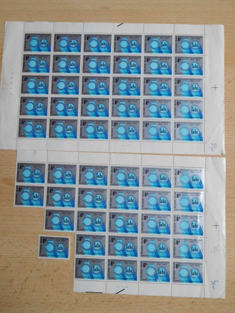 Timbre belge NON oblitéré, Enlèvement ou Envoi, Non oblitéré, Non oblitéré