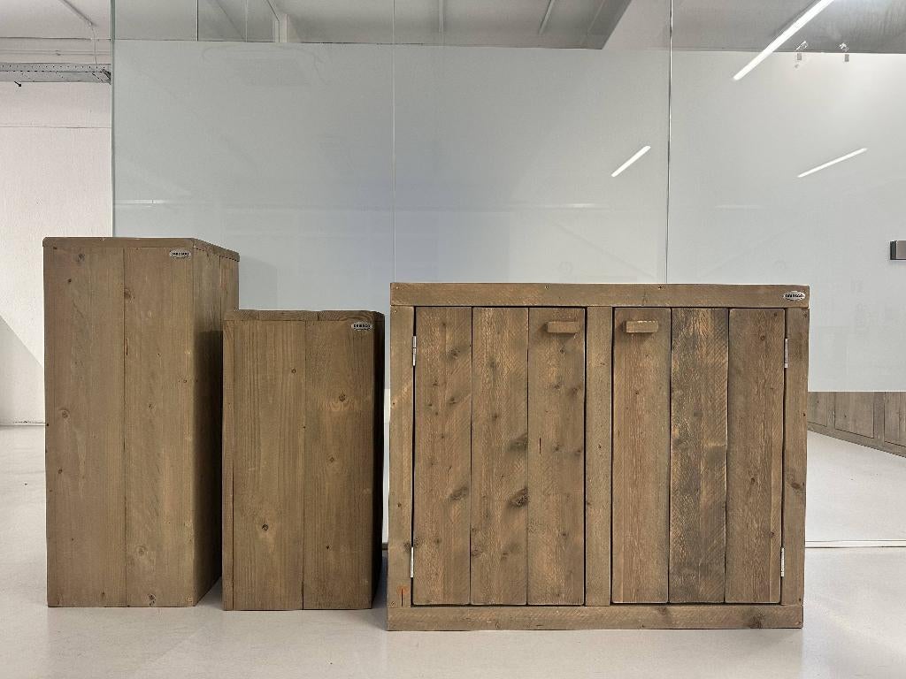 Complete professionele steigerhouten inrichting – 29 stuks, Enlèvement, Comme neuf