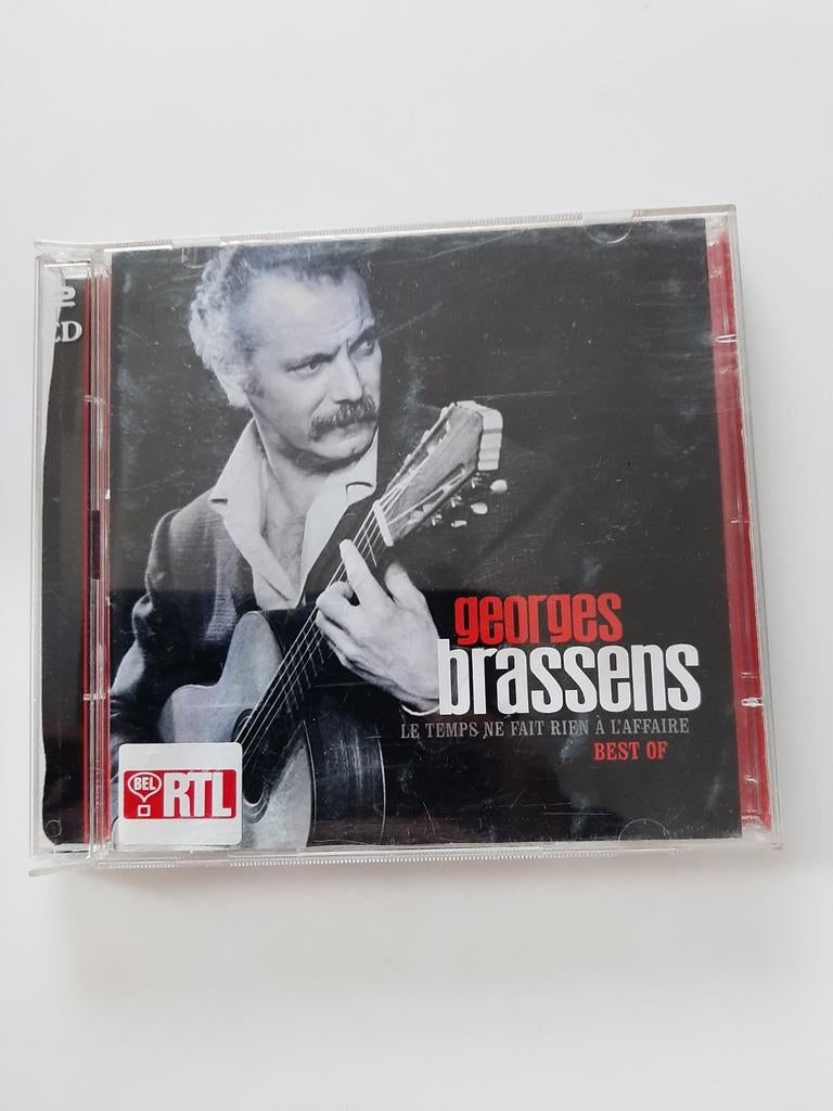Double cd - Georges brassens- le temps ne fait rien à l'affa, Ophalen of Verzenden, Gebruikt