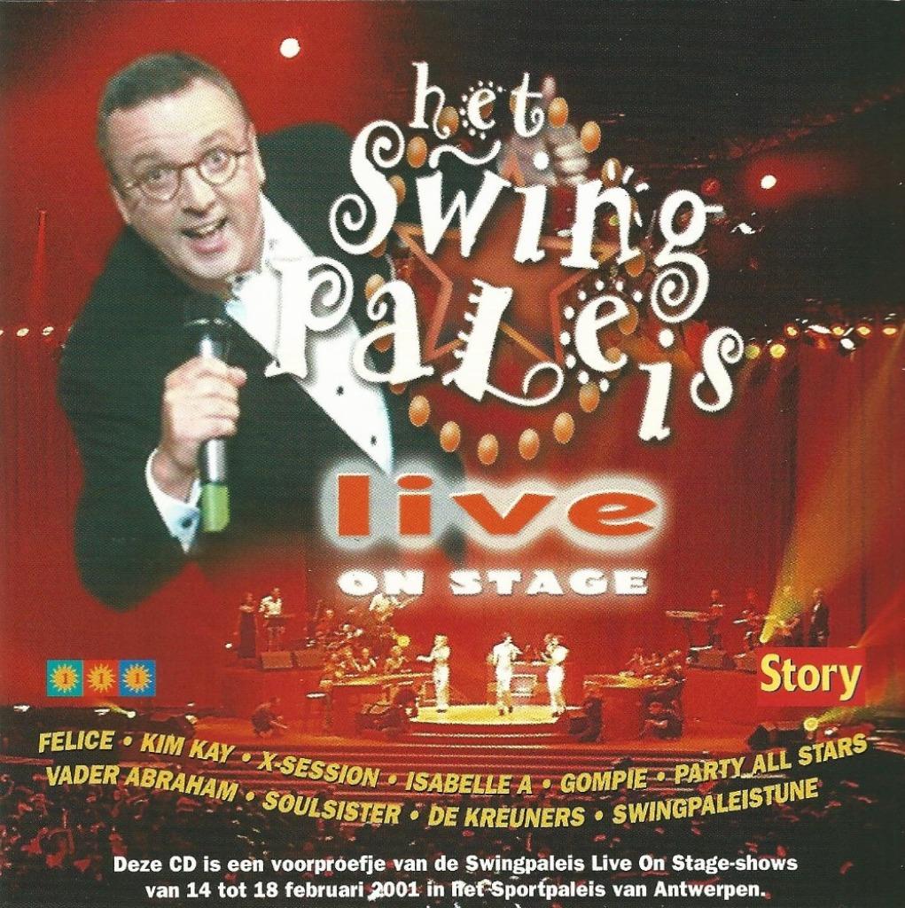 CD * HET SWINGPALEIS ON STAGE 2001, Enlèvement ou Envoi, Comme neuf