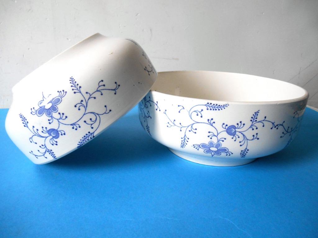 2 Antieke nestkommen van Nimy, Antiek en Kunst, Verzenden