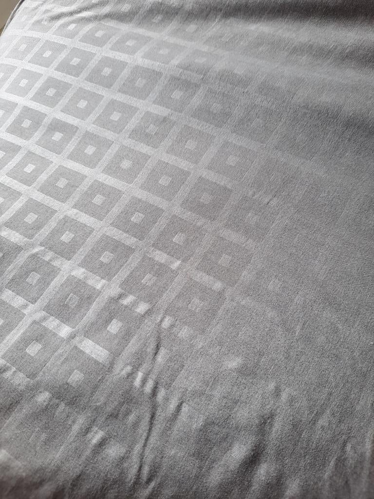 Housse de couette anthracite 200x200/220, Enlèvement ou Envoi, Comme neuf