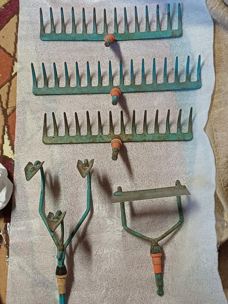 Racloir à 3 pointes et hachoir Gardena, sans manche, Enlèvement