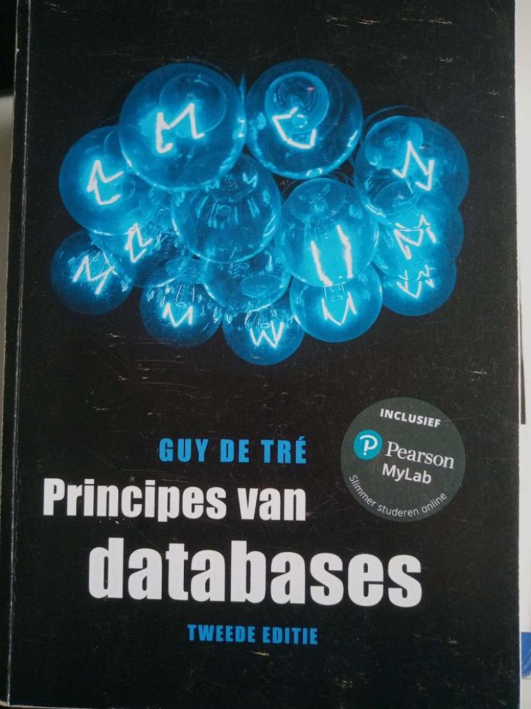 Guy de Tre - Principes van Databases, Informatica en Computer, Ophalen of Verzenden, Zo goed als nieuw, Guy de tre