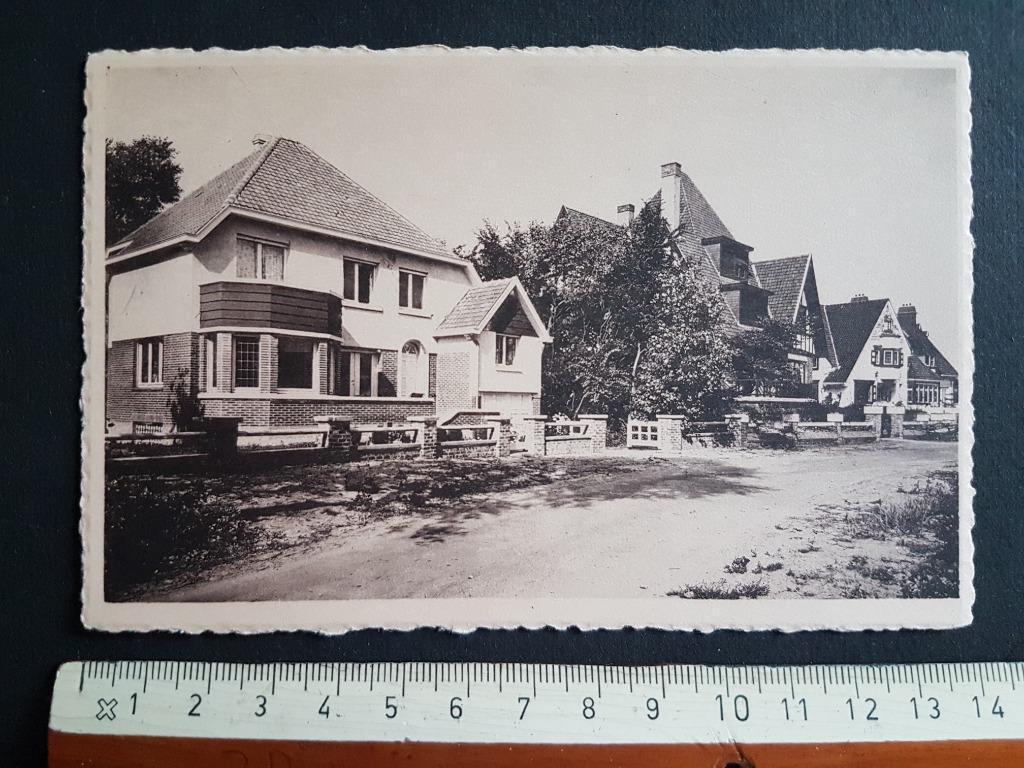 Postkaart De Den Haan a/Zee Coq s/Mer Villas Zee Symphonie, Verzamelen, Postkaarten | België, Ongelopen, West-Vlaanderen, 1940 tot 1960