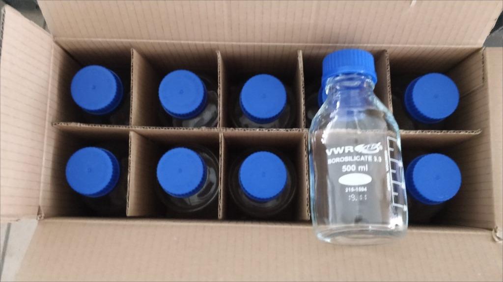 Flacons en verre 500ml, Divers, Divers Autre, Enlèvement