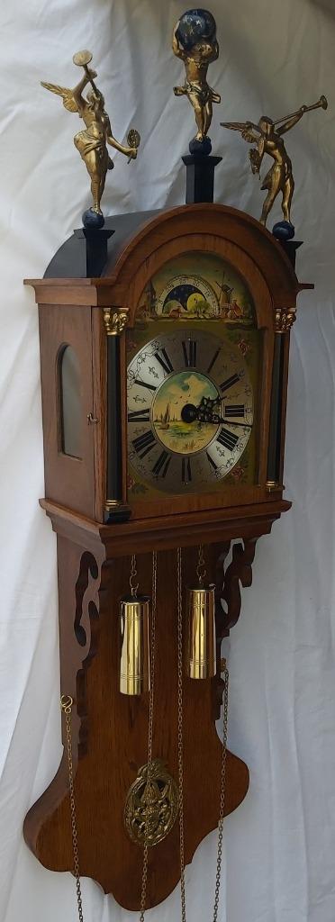 friese staartklok type kantoortje   112 cm, Antiek en Kunst, Antiek | Klokken, Ophalen