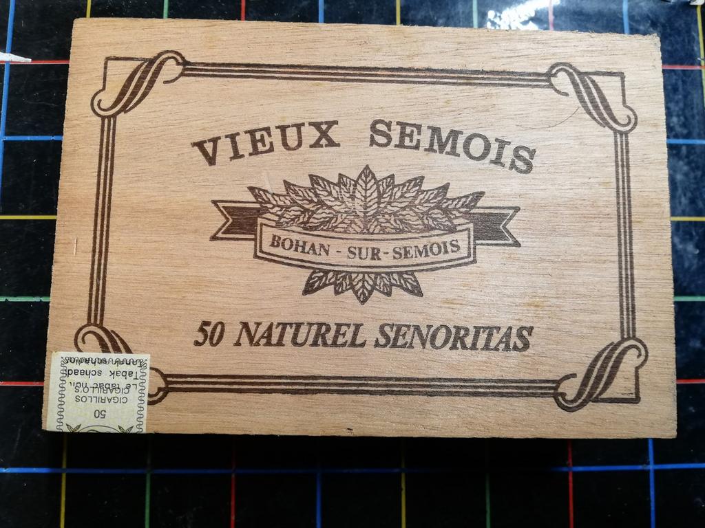 Boîte à cigarillos vintage, Ophalen of Verzenden