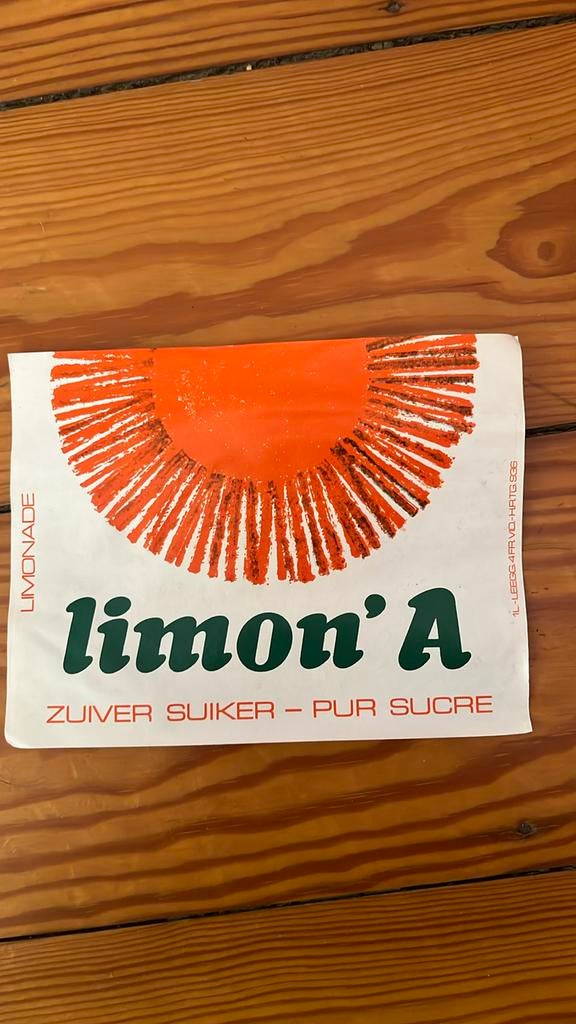 Etiket Cristal Alken limonade, Collections, Marques de bière, Enlèvement ou Envoi, Neuf