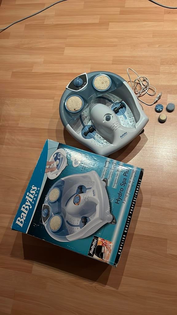 Babyliss Hydro Spa Plus - soins et bain de pieds electronic, Enlèvement