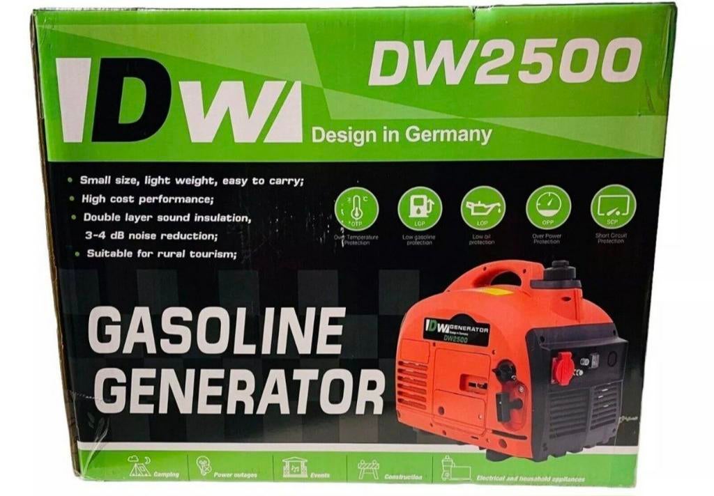 Diverse nieuwe modellen benzine camping generator groupe ele