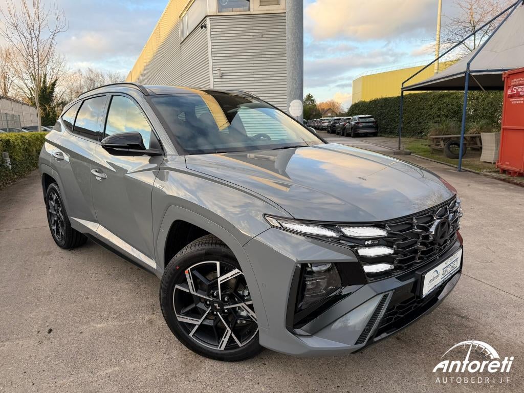 Tucson HEV 1.6 T-GDi Shine N-Line SANSATION, Auto's, Hyundai, 176 kW, 4 cilinders, USB, Leder en Stof
