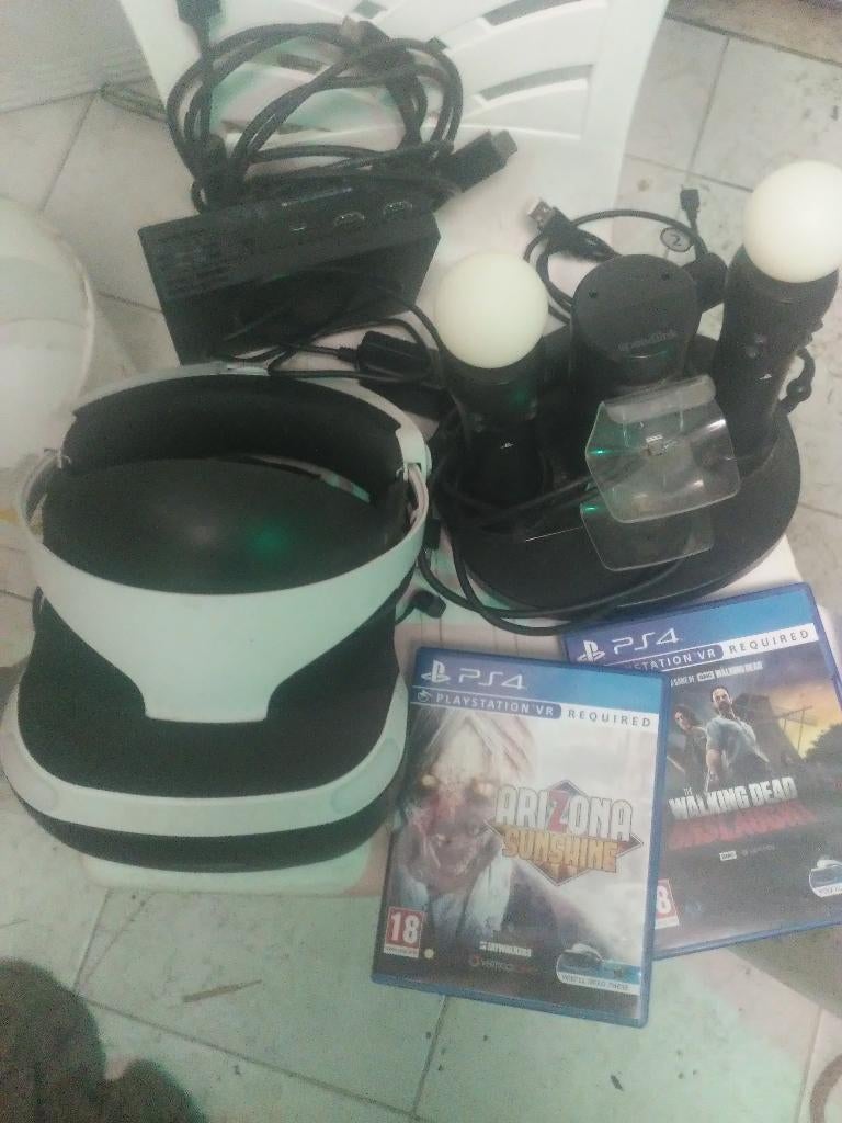 Vr brill ps4, Games en Spelcomputers, Virtual Reality, Ophalen of Verzenden, Zo goed als nieuw, VR-bril, Sony PlayStation