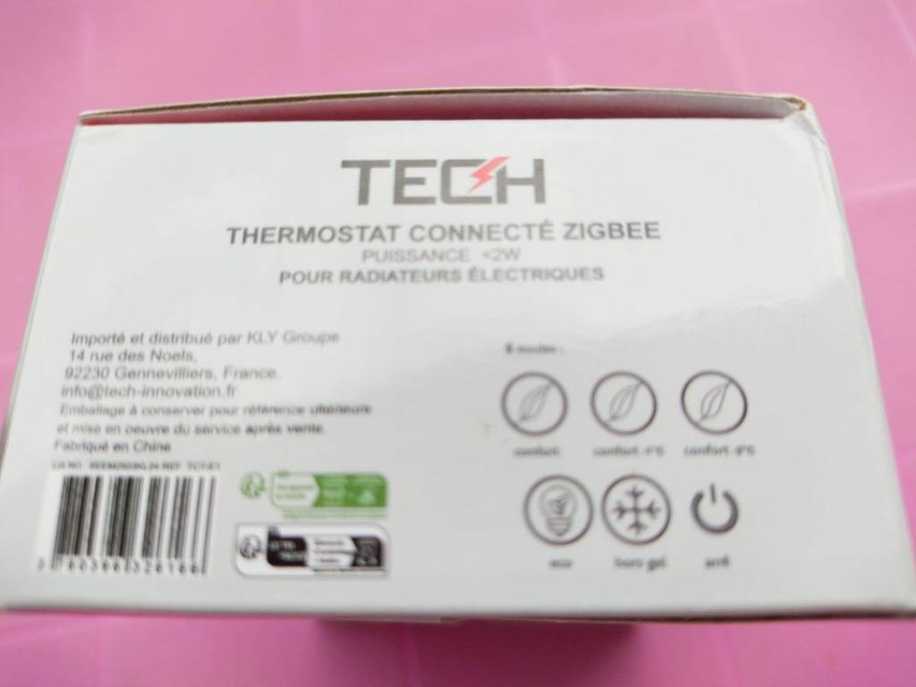 ZIGBEE SLIMME THERMOSTAAT OP AFSTAND BEDIENBAAR, Doe-het-zelf en Bouw, Ophalen, Nieuw, Thermostaat