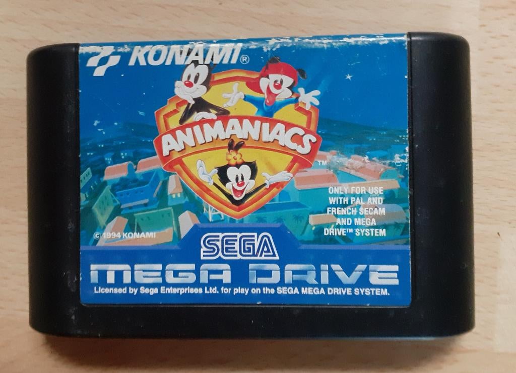 Animaniacs, Enlèvement ou Envoi, Utilisé, Mega Drive