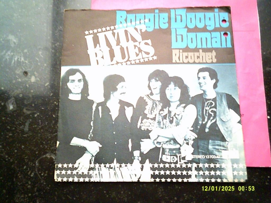 Livin' Blues ‎– Boogie Woogie Woman Vinyl Singel, 1960 tot 1980, Overige formaten, Ophalen of Verzenden, Zo goed als nieuw