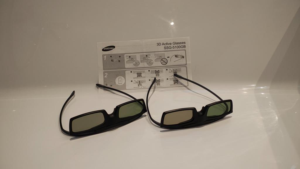 2 x Samsung actieve 3D brillen SSG--5100GB, Ophalen of Verzenden, Zo goed als nieuw