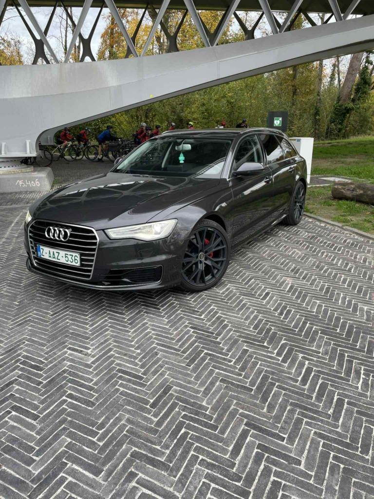 AUDI A6 S LINE AUTOMAAT TOPSTAAT  FULL OPTION, Auto's, Audi, Bedrijf, Te koop, A6, ABS, Achteruitrijcamera, Adaptieve lichten