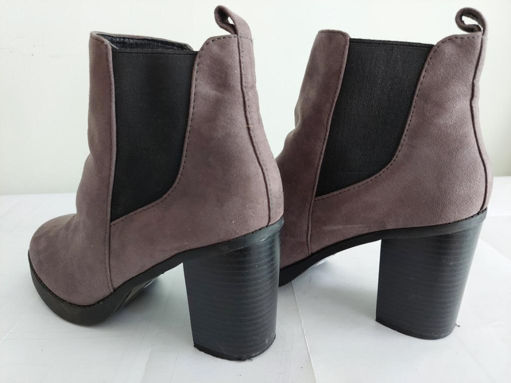 79C* taupe laarzen met hoge hak (39), Kleding | Dames, Schoenen, Overige kleuren, Verzenden, Lage of Enkellaarzen, Zo goed als nieuw