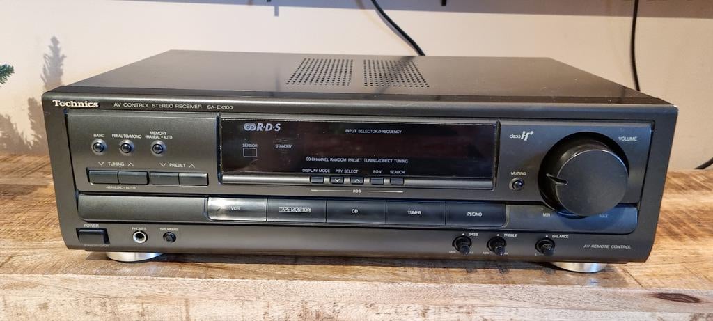 Technics set – SA-EX100 + RS-TR255 + SL-P212A – werkt goed,, Audio, Tv en Foto, Versterkers en Ontvangers, Ophalen of Verzenden