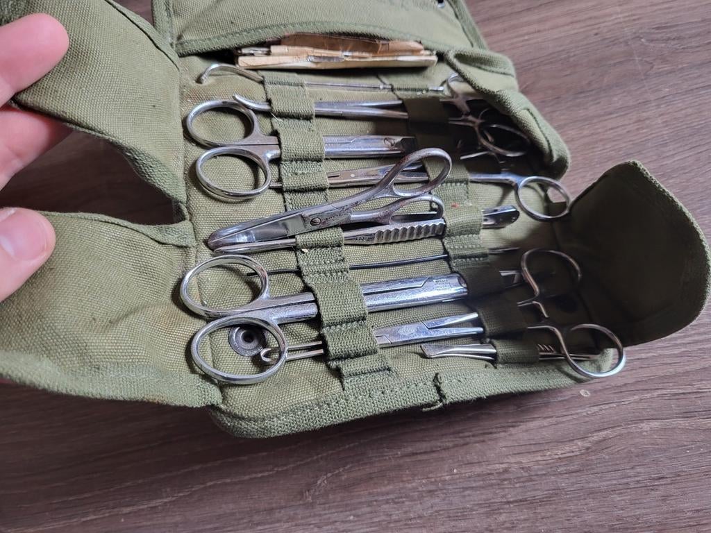 trousse chirurgicale, US période Corée, Collections, Objets militaires | Général, Enlèvement ou Envoi