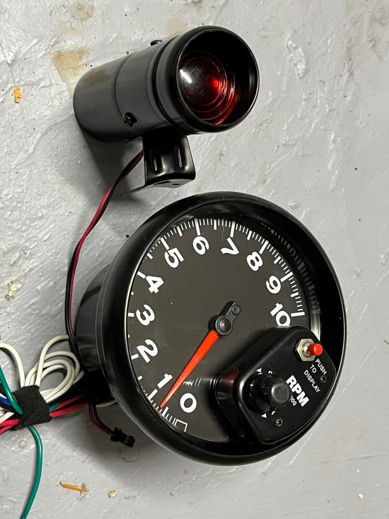 Tachymètre sport auto avec contrôle shift light, Enlèvement ou Envoi