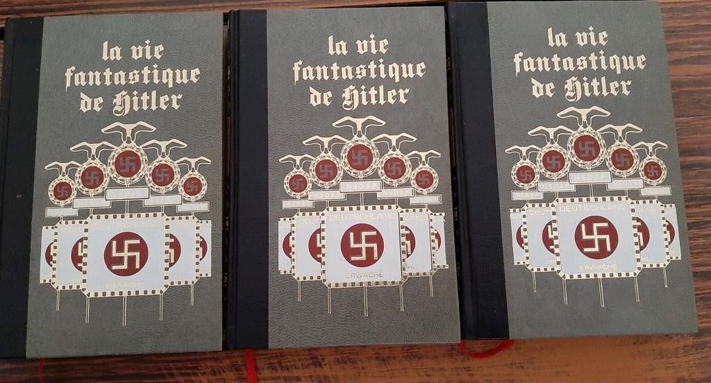 Livres, la vie fantastique de Hitler,  3 tomes, Ophalen of Verzenden, Zo goed als nieuw
