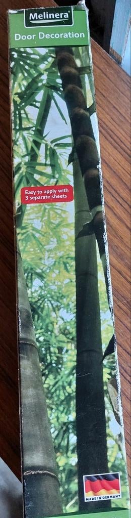 Melinera „bamboe” deurdecoratiefolie, Ophalen of Verzenden, Nieuw