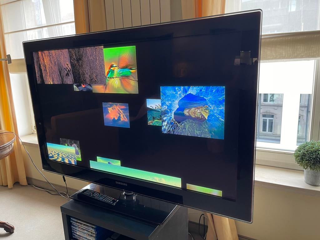 TV SAMSUNG Plasma 50” (127cm) avec boite d’emballage, TV, Hi-fi & Vidéo, Télévisions, Utilisé, LED, 100 cm ou plus, Full HD (1080p)