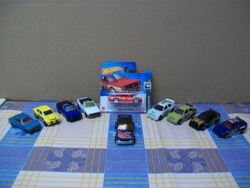 Ford Escort - Matchbox Majorette Hot Wheels - Corgi - Rally, Ophalen of Verzenden, Gebruikt, Auto