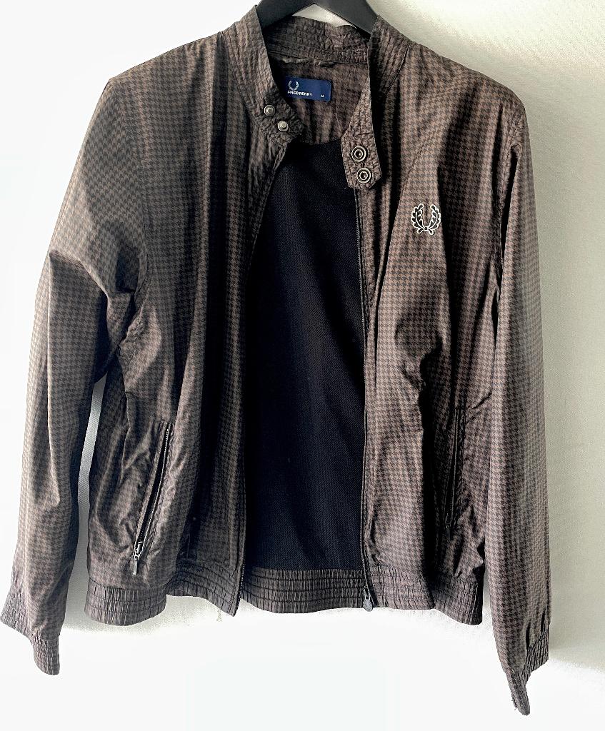 Fred Perry nylon jas, Kleding | Heren, Jassen | Zomer, Ophalen, Bruin, Maat 48/50 (M), Fred Perry