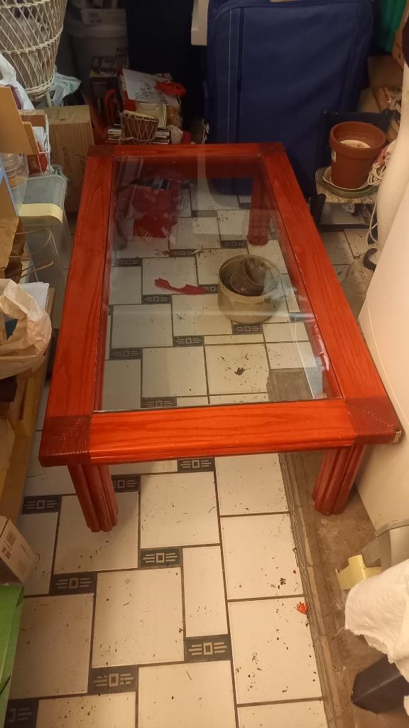 Table de salon, Maison & Meubles, Tables | Tables de salon, Enlèvement, Verre