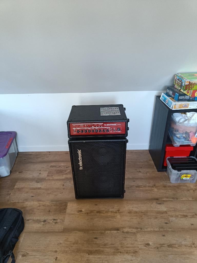 TC electronic BH500 (500w bassamp) en BC210 cabinet 2x10'', Muziek en Instrumenten, Versterkers | Bas en Gitaar, Ophalen, Gebruikt