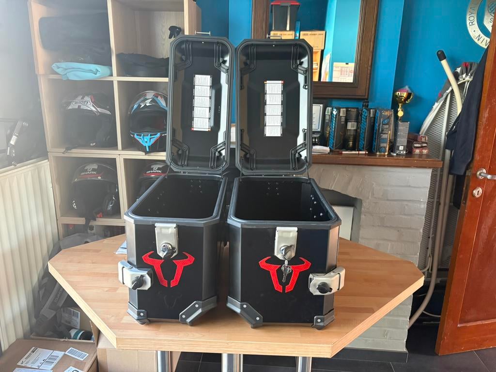 VALISES SW MOTECH TRAX ADV, Motos, Accessoires | Valises & Sacs, Comme neuf, Enlèvement