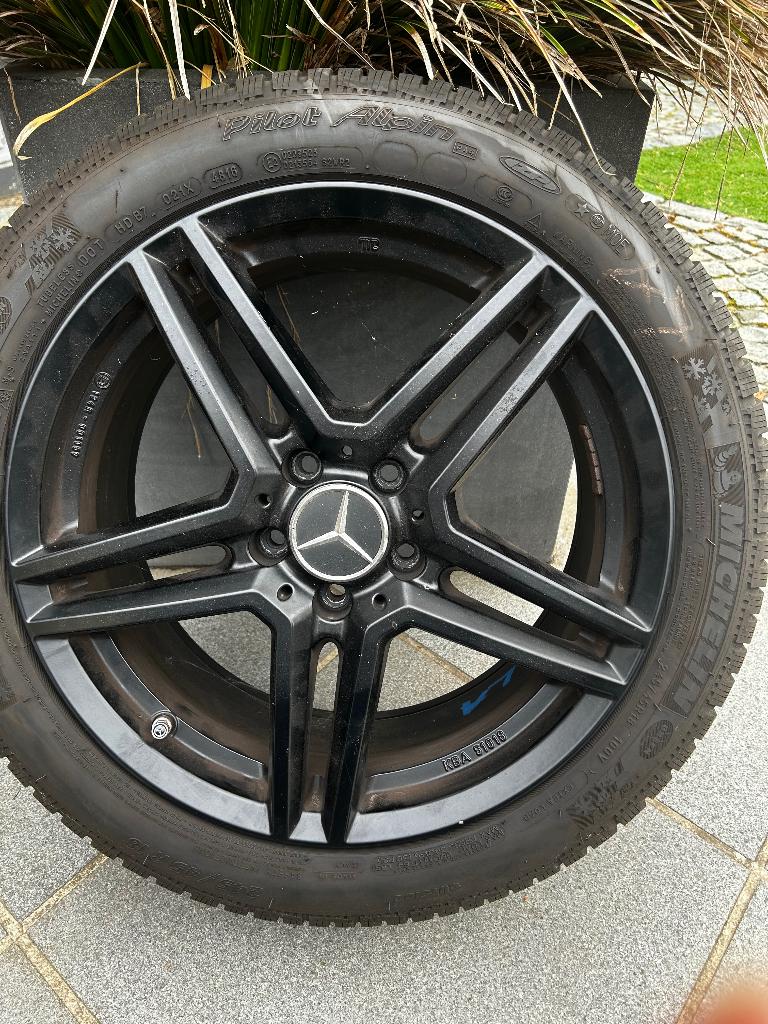 Winterbanden met velg Michelin, Auto-onderdelen, Banden en Velgen, Ophalen, Banden en Velgen, Winterbanden, Personenwagen