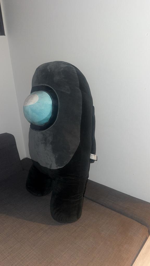 Among us teddy bear Large, Verzamelen, Speelgoed, Ophalen, Zo goed als nieuw