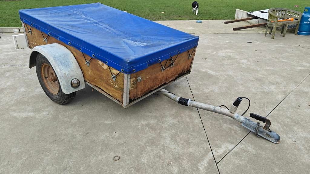 remorque Trailer (145 x 90 cm), Enlèvement, Utilisé