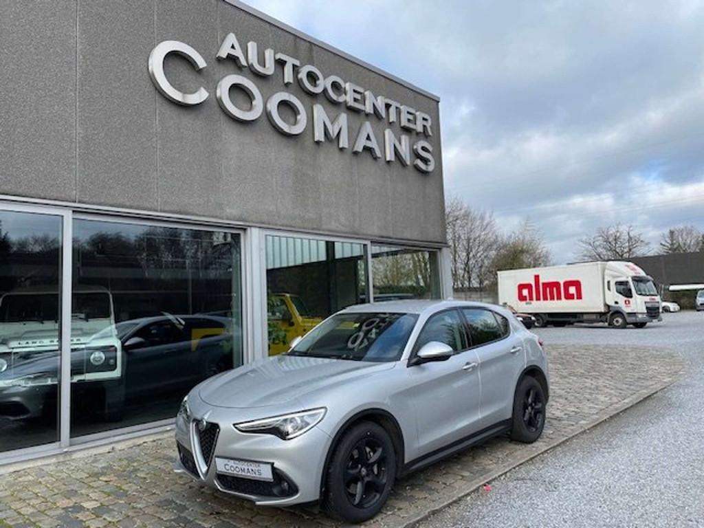 Alfa Romeo Stelvio 2.2 JTD (14.008 + BTW) (bj 2018), Auto's, Alfa Romeo, Automaat, Gebruikt, 4 cilinders, Leder