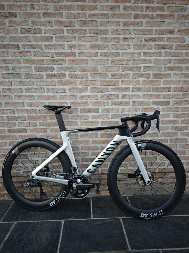 Canyon Aeroad CF SLX 8 Di2 maat S, Fietsen en Brommers, Fietsen | Racefietsen, 28 inch, Carbon, 49 tot 53 cm, Zo goed als nieuw