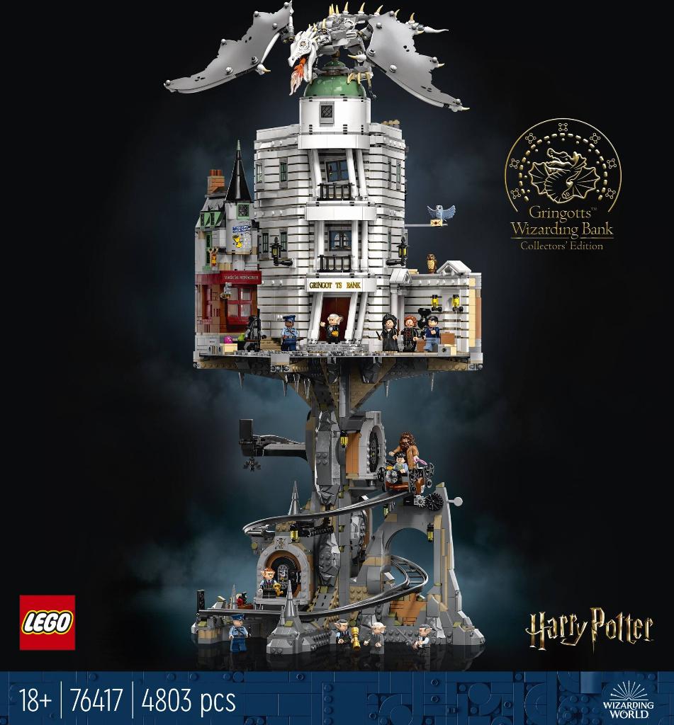 LEGO HARRY POTTER 76417 — Gringotts — nieuw, Lego, Ophalen of Verzenden, Complete set, Ongeopend/sealed