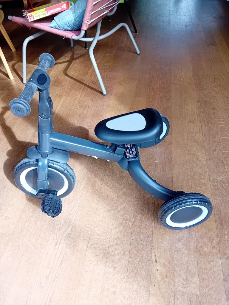 Driewieler/loopfietsje/fietsje, Ophalen