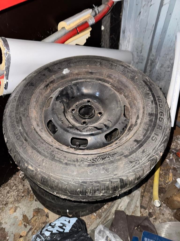 4 Jantes + pneu, Enlèvement, Jante(s)