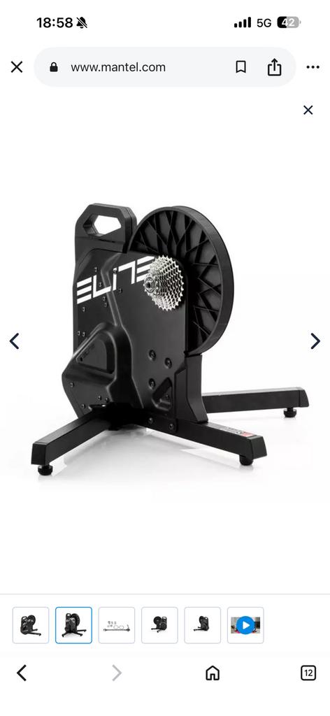 Elite suito-t rollen, Sport en Fitness, Wielrennen, Ophalen, Zo goed als nieuw