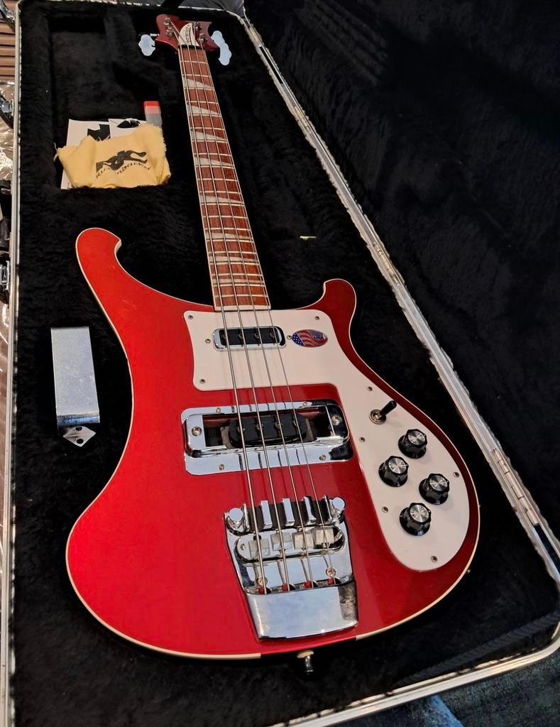Rickenbacker 4003 ruby red - 2015, Musique & Instruments, Instruments à corde | Guitares | Basses, Utilisé, Électrique, Enlèvement